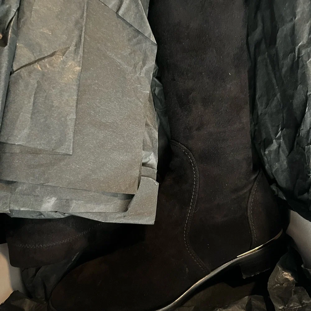 Women’s  Black Louis Vuitton OTK boots - Picture 6 of 8